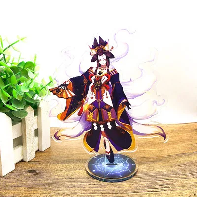 Игра Onmyoji брелок onikiri Ootengu aoandou Momo Ibaraki douji милый забавный мультфильм акриловый ключ chian модные персонализированные ювелирные изделия - Цвет: 11