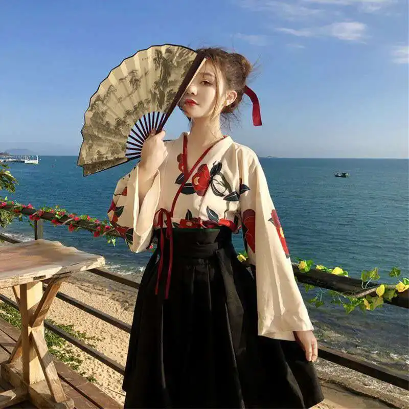 Современные традиционный Hanfu платье в народном стиле Одежда для танцев одежда
