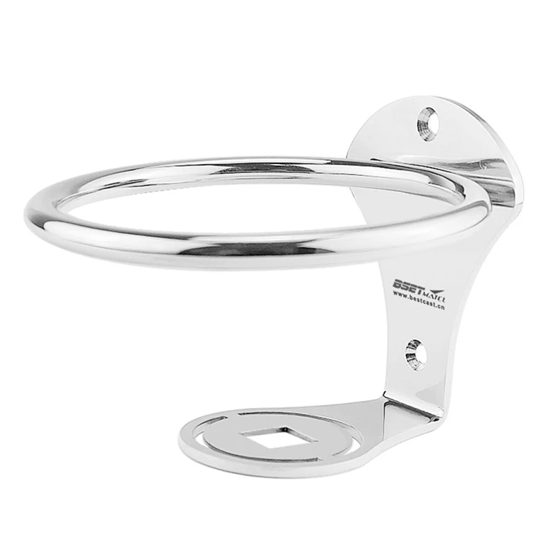 

BSET MATEL 316 Stainless Steel Cup Drink Bottle Holder Stand Mount Support for Bike Marine Yacht Boat Universal Drinks Holders