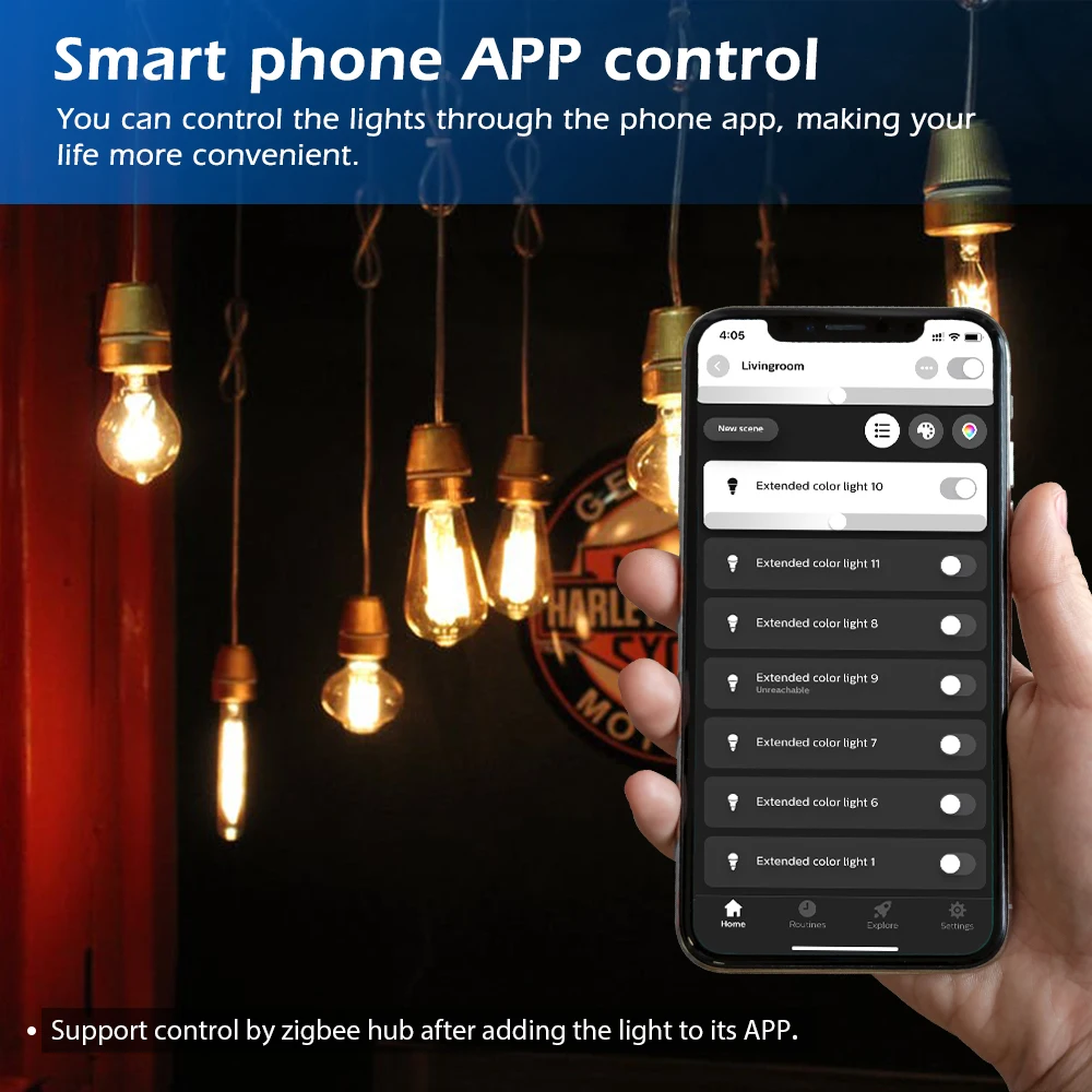 Пульт дистанционного управления Zigbee 3 0 220 В 110 2 4 ГГц для SmartThing H * ue | Лампы и