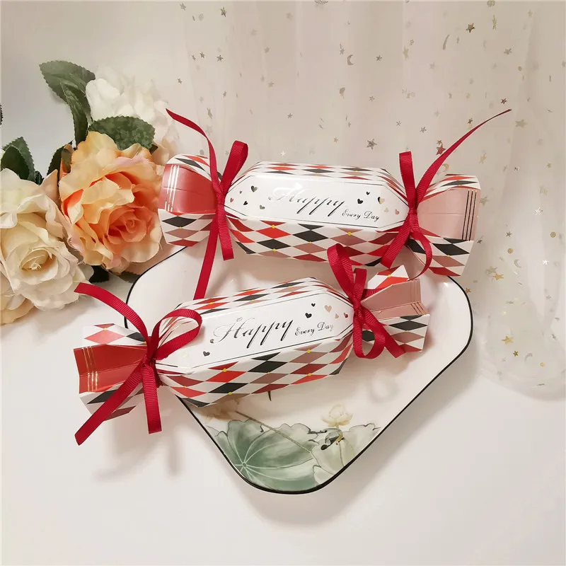 

20/100pcs Wedding Favor Packaging Box and Bags Sweet Gift Candy Bar Dragee Boxes Baby Shower Birthday Favors Bonbonniere Gift