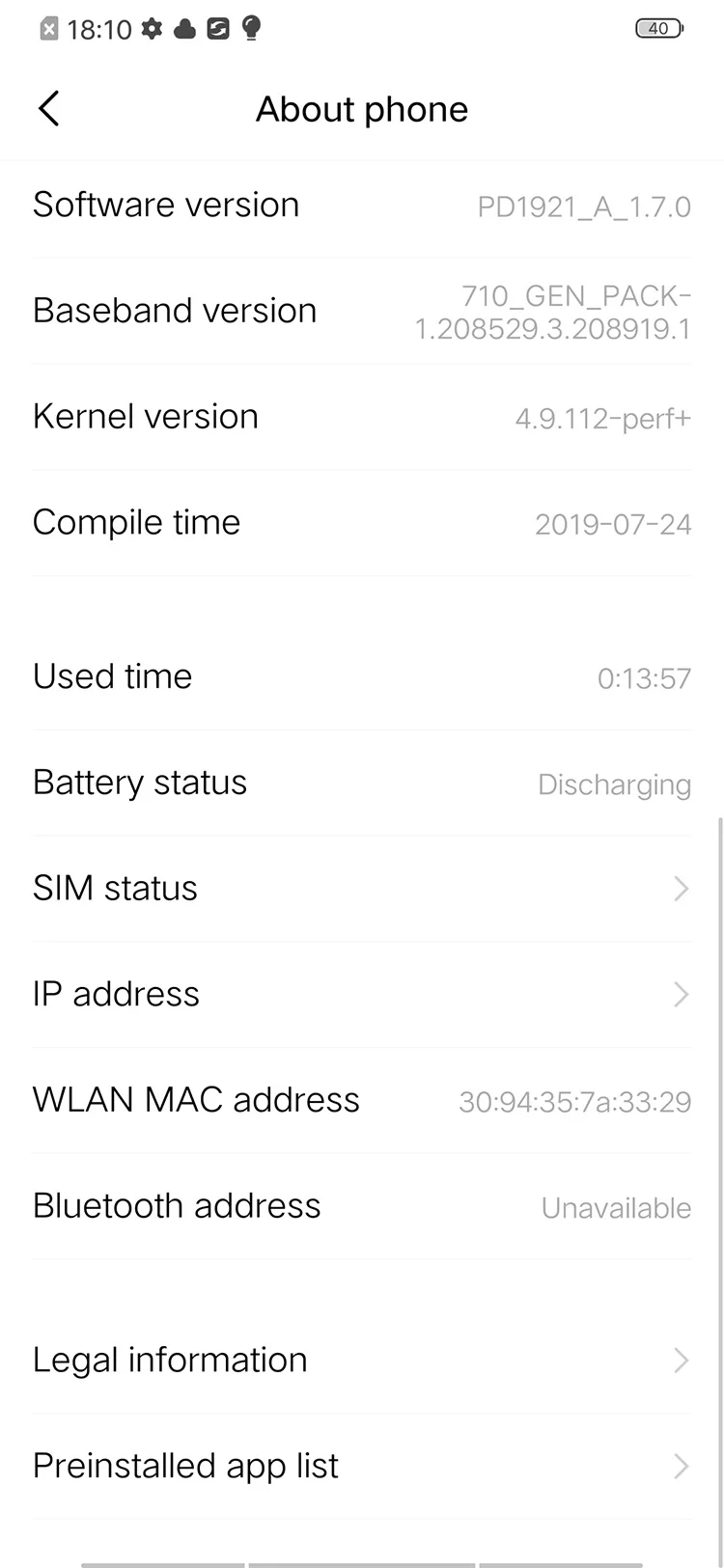 Vivo Z5 6,3" Snapdragon 712 6G 128G супер AMOLED Полный экран 1080*2340 лицо+ сканер отпечатков пальцев 4500mAh 22,5 w флэш-Зарядка 4 камеры