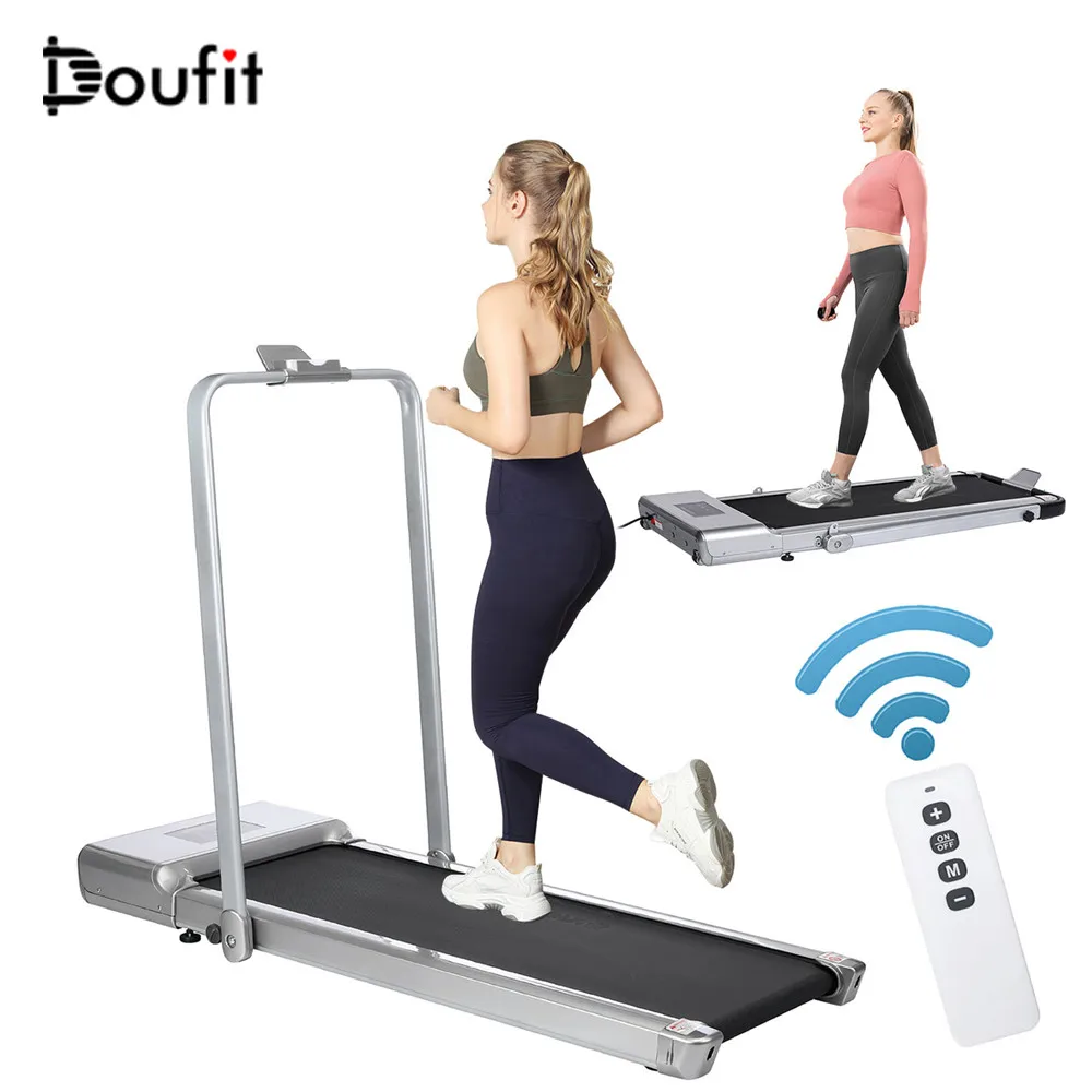 

Doufit TD-01 2IN1 Portable Electric Treadmill Under Desk Walking Pad Home Fitness Exercise Folding Body Building