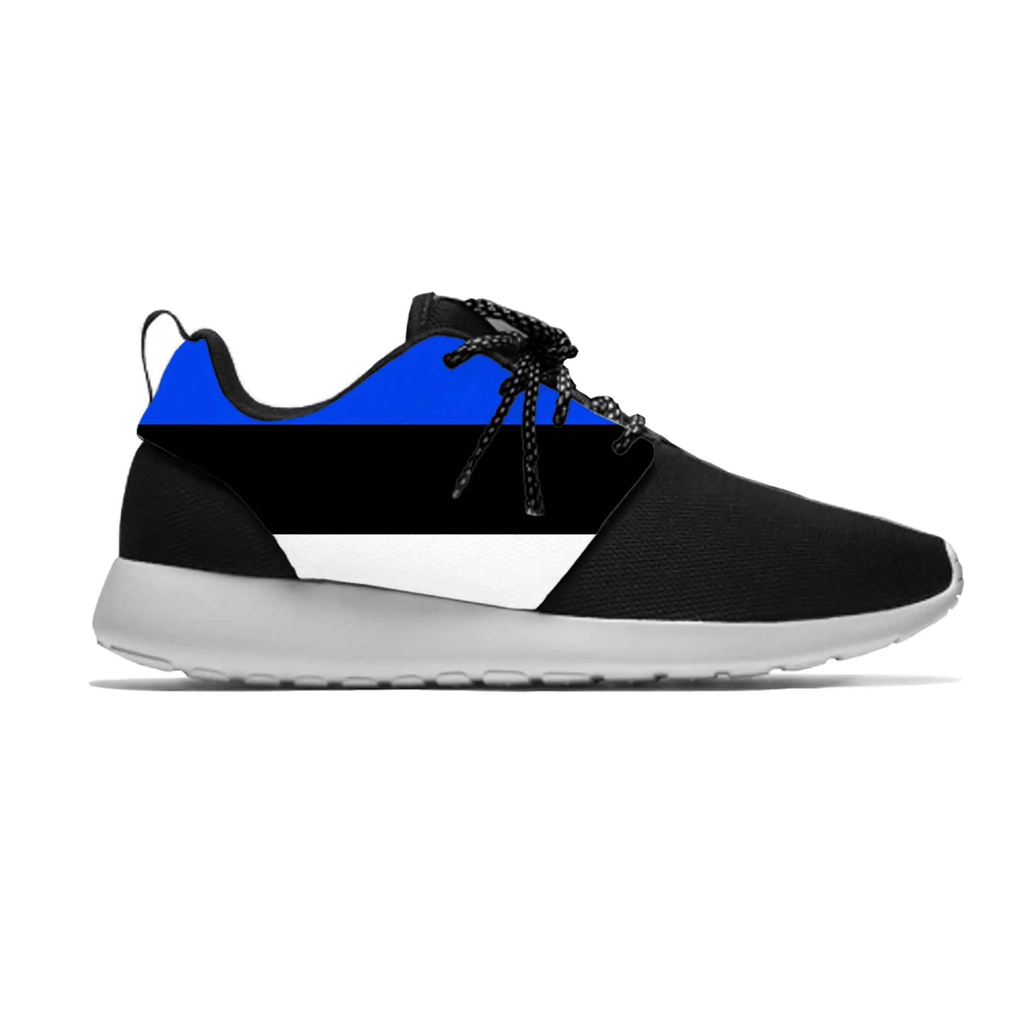 

Estonia Estonian Flag Republic Patriotic Fashion Sport Running Shoes Casual Breathable Lightweight 3D Print Men Women Sneakers