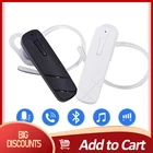 Bluetooth наушники с микрофоном, гарнитура с крючком для iOS наушники для андроида, универсальные мини Bluetooth стереонаушники