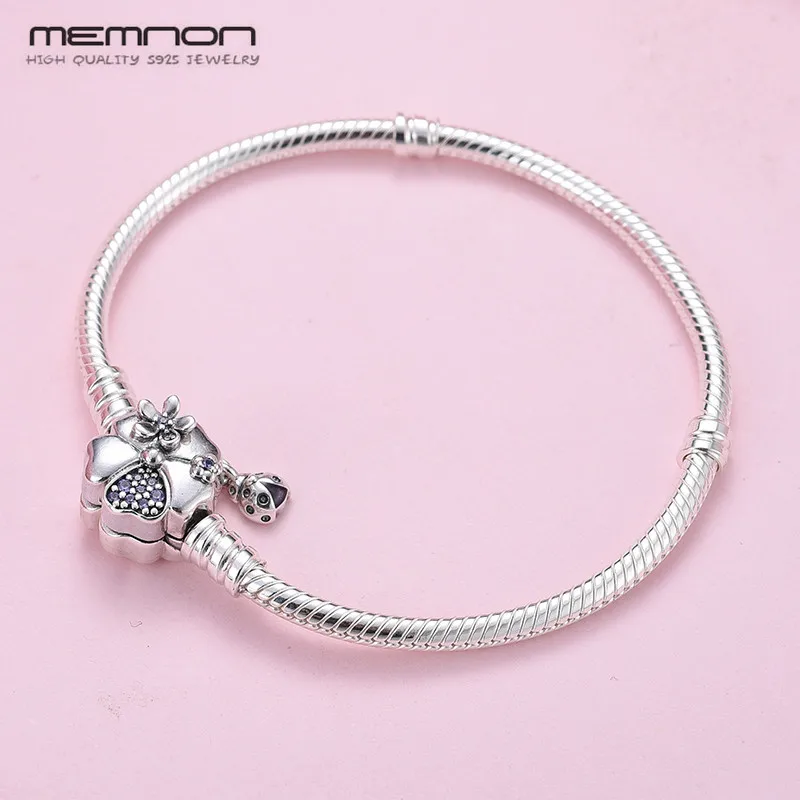 Серебряное ювелирное изделие Memnon 925 пробы много видов браслетов для женщин