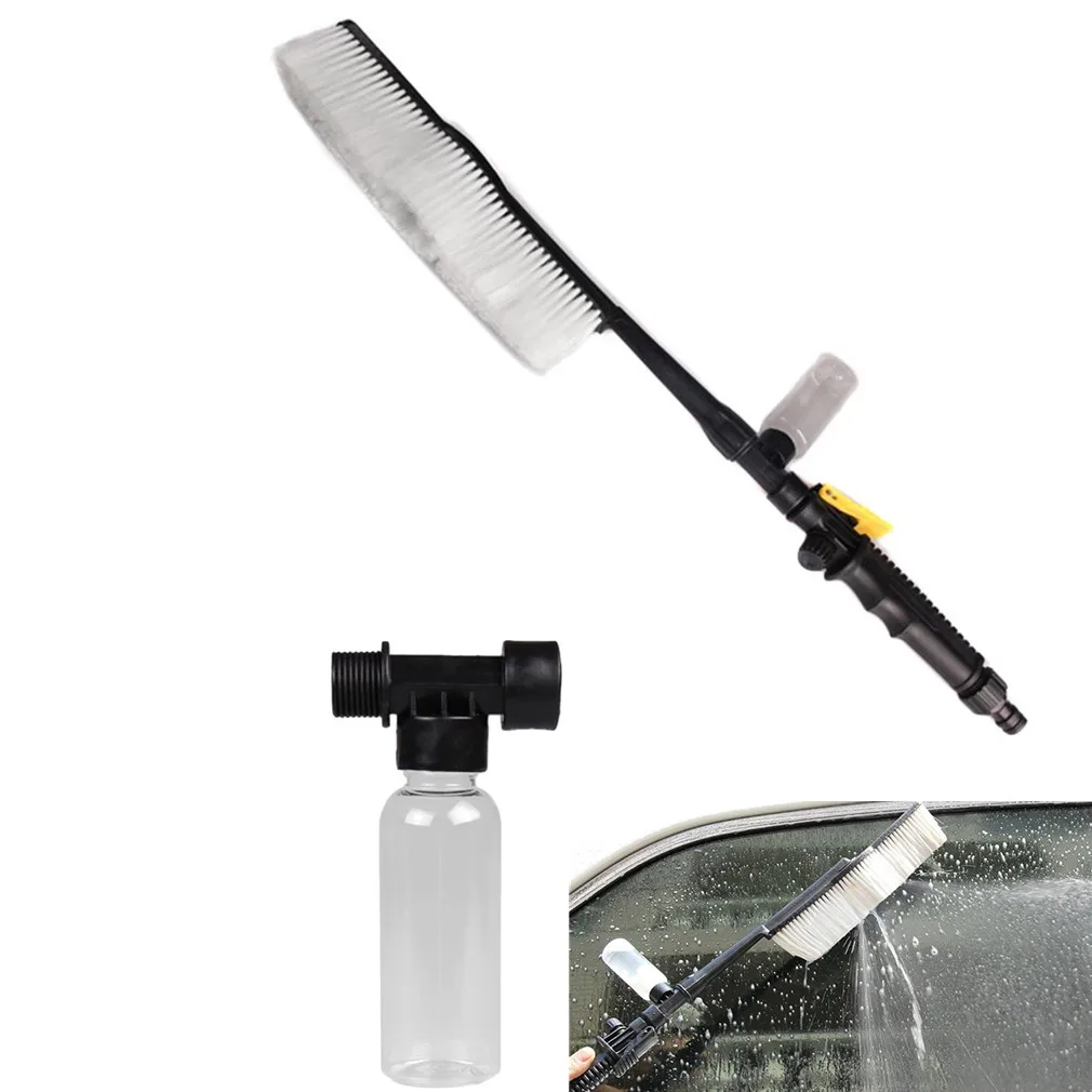 1 шт. белый Автомойка Кисточки Авто внешний выдвижной длинная ручка расход воды