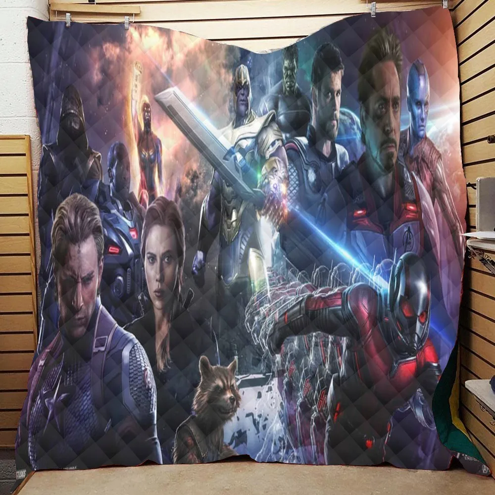 Домашнее покрывало с 3D принтом Endgame одеяло королевского размера для детей и