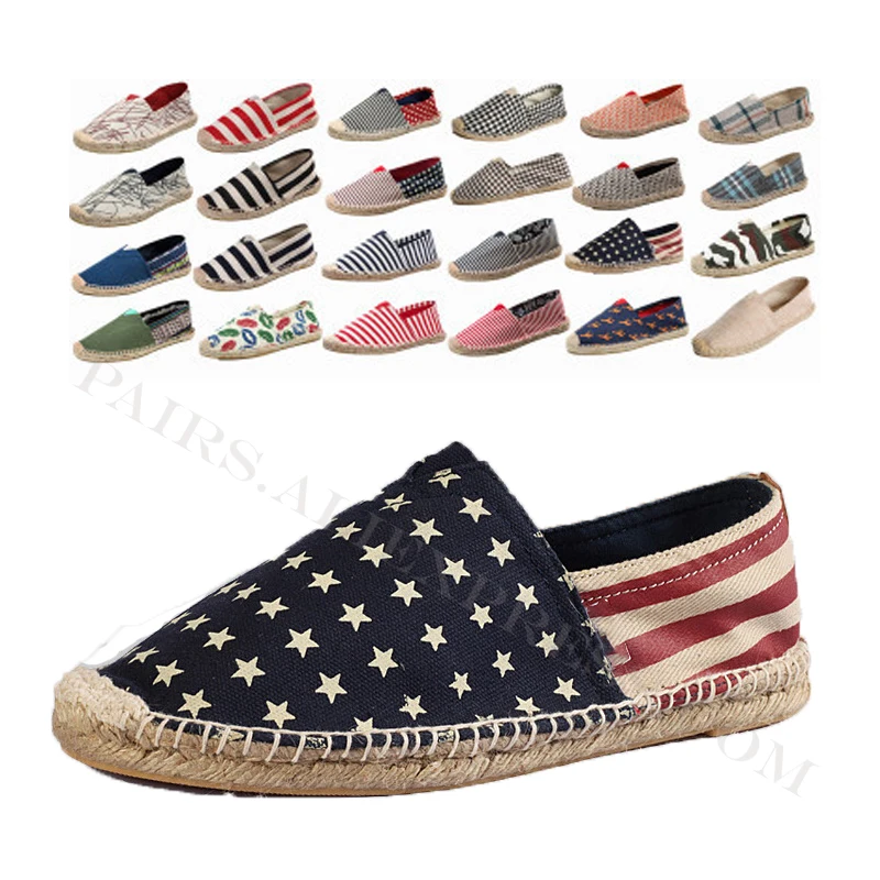 New Summer Linen Breathable Casual Flats Shoes Mens Espadrilles Loafers Fashion Boy Canvas Fisherman Driving Footwear | Обувь