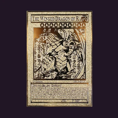 YU GI OH Золотая карта металлическая карта местный японский Золотой глаз белый дракон VOL издание Коллекционная карта детская игрушка подарок - Цвет: YSL-Y
