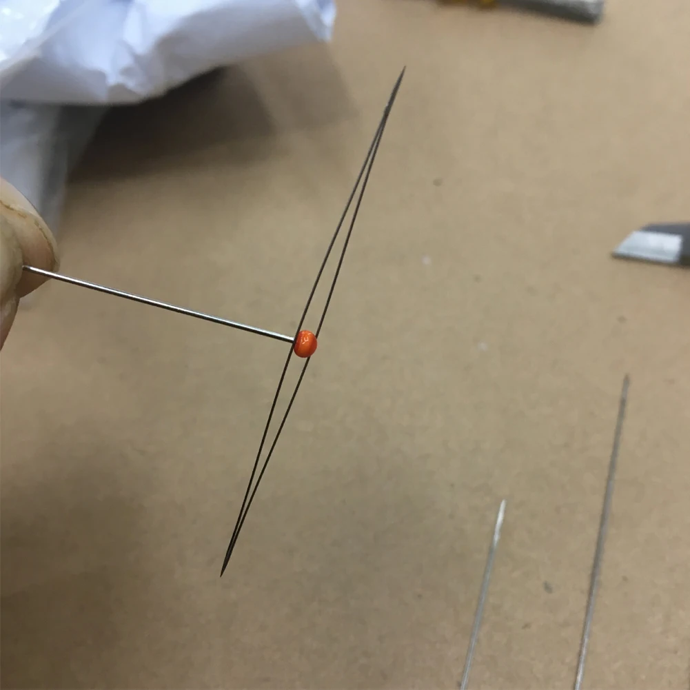 6 шт. маленькое ремесло бисероплетение с большими глазами игла для изготовления