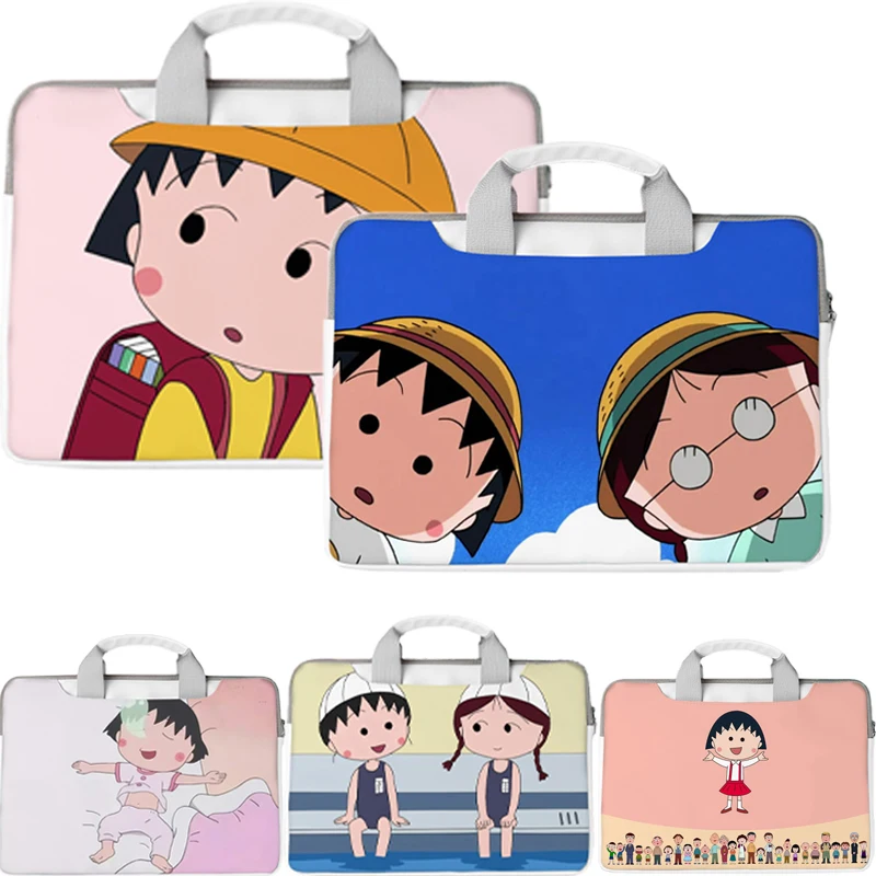

Водонепроницаемая сумка для ноутбука Chibi Maruko-Chan, аниме, 13-17,3 дюймов