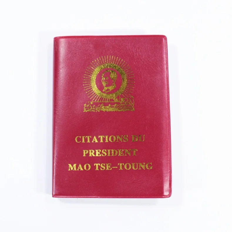 Красная книга с цитатами от китайского лидера Мао ТСЕ-Тунг цзедонга немецким