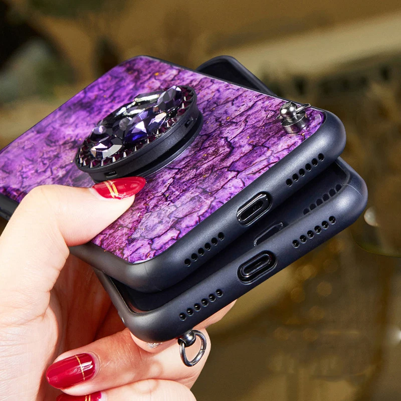 Чехол для Vivo V17 Pro S5 X7 Y3 Y17 Y75A Y79A Y73 Y75S V15 VS1 IQOO X23 X21 с блестящим плюшевым шариком и