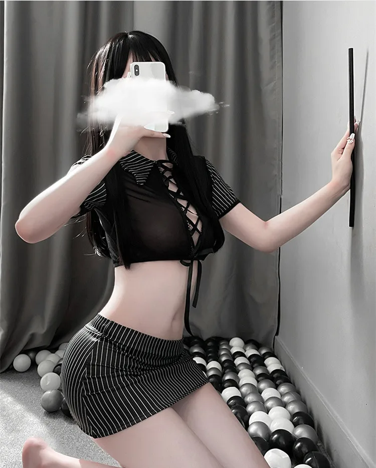 Новинка женское сексуальное нижнее белье для косплея комплект униформы