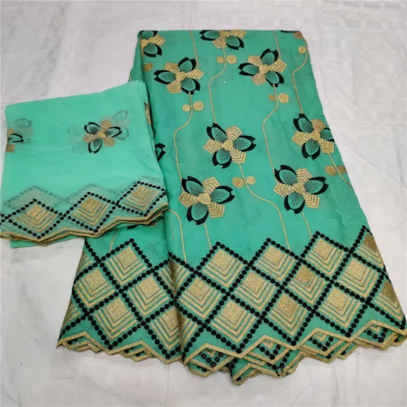 Высококачественная швейцарская вуаль кружевная в африканском стиле белого и