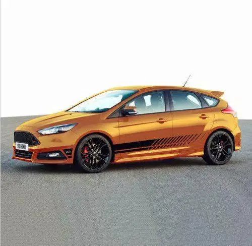 Автомобильная наклейка 2 шт./лот м наклейки сделай сам с обеих сторон гоночные