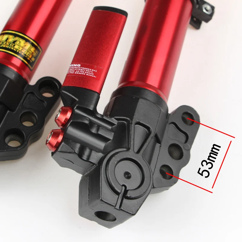 Передняя Амортизационная подвеска для мотоцикла гидравлическая вилка 370 мм/мм