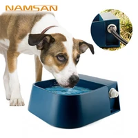 dog water bowl 2l floating bowl cat automatic water dispenser horse feeder sheep drinking basin home animals feeding container