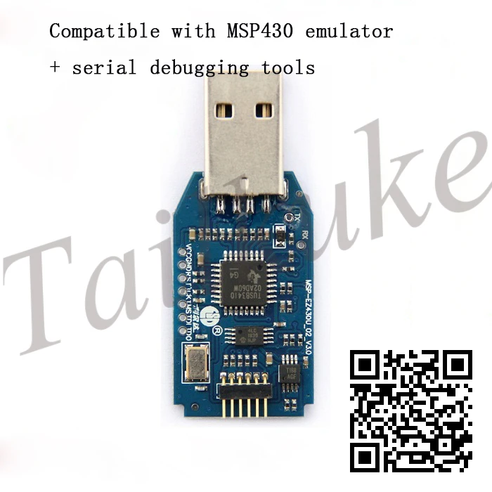 MSP430 имитатор TI эмулятор микроконтроллер SBW USB JTAG последовательный отладочный