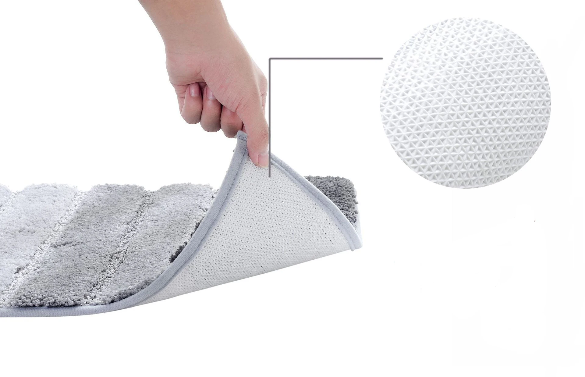 

TONGDI Bathroom Carpet Mats Soft Shower Fannelette Microfiber Non-slip Rug Decoration For Home Living Kitchen Room parlour