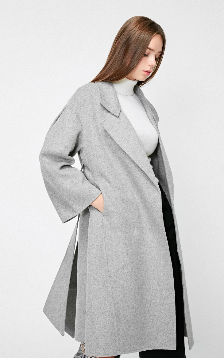 Vero Moda женская новая Ins лацкане невидимая пряжка с плеча шерстяное пальто | 318327563