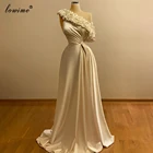 Женское вечернее платье-русалка, Элегантное Длинное Платье с красной ковровой юбкой, вечерние платья в Дубае, для лета, 2019