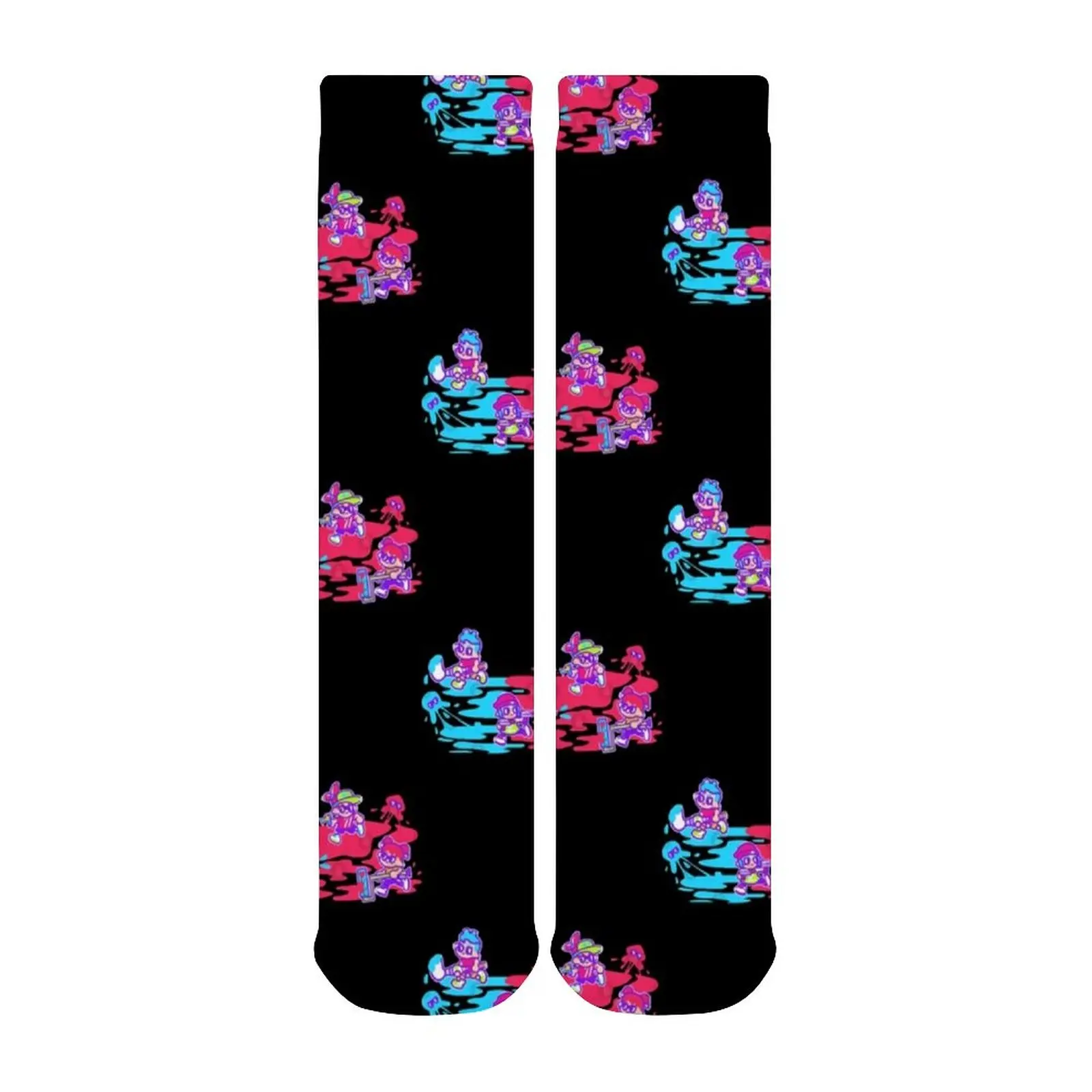 

Splatoon Socks Large Chemical Fiber Comfortable Stockings Drawings Bycicle Male Anti Sweat Socks