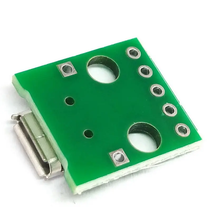 10 шт. микро USB DIP адаптер 5pin гнездовой разъем конвертер печатной платы типа в