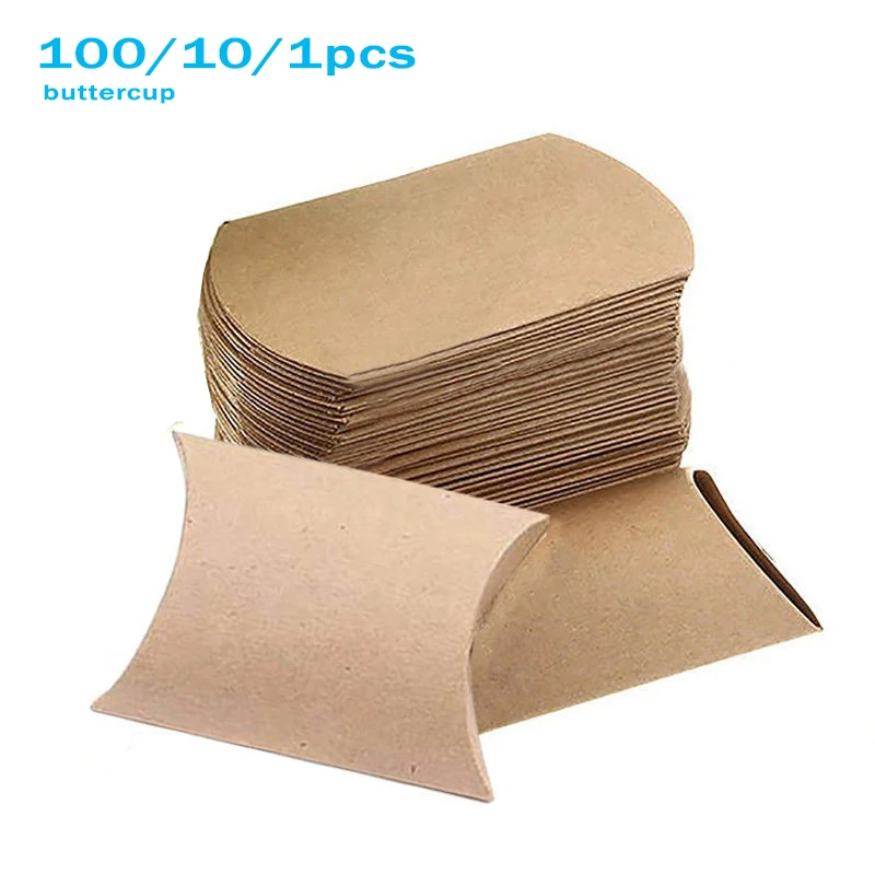 

Favor candy Box Wedding Party Favour Pillow Shape Gift Candy Boxes Wedding Favor Gift Boxes pie Party Box bags kraft