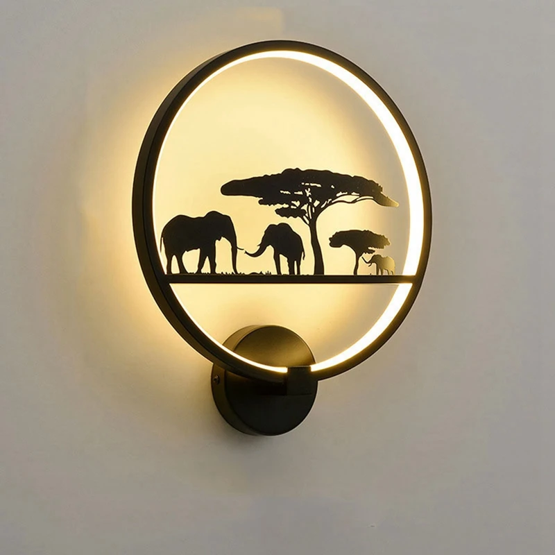 

18W LED Wall Lamp, Modern Creative Bedroom Wall Light, Hallway Lighting Decoration for Living Room or Dining Room