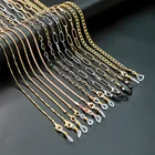 Цепочка MOPAI Normcore для женских солнцезащитных очков, многостильная металлическая цепь для очков из латуни и серебра, бижутерия