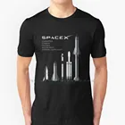 Футболка Spacex Rocket-Starship, сокол тяжелый, сокол 9 линейная футболка из 100% чистого хлопка, сокол Spacex Elon мусс Starship Сокол 9