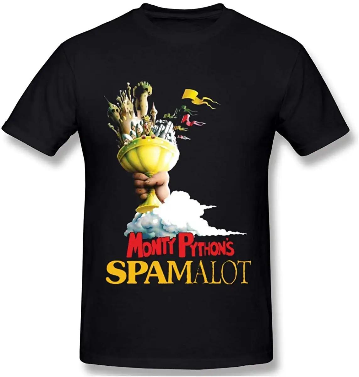 FGHFG мужчины Mon Py Threethon'S Spamalot рубашка черная |