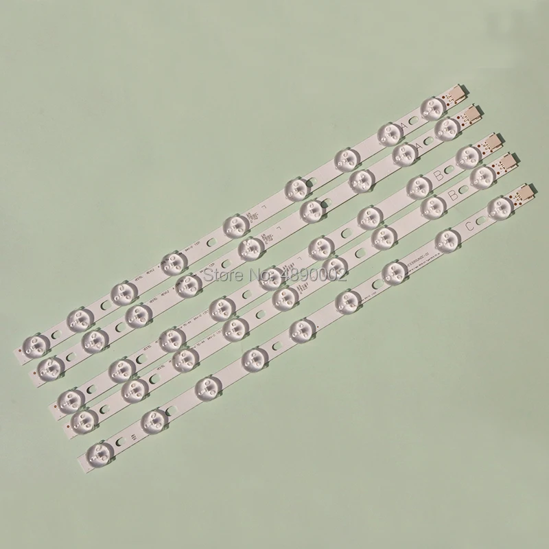 10 шт./набор = 50 шт. светодиодный Подсветка лампа для LG 39 ''ТВ 39FLHY168D VES390UNDC 01 VES400UNDS