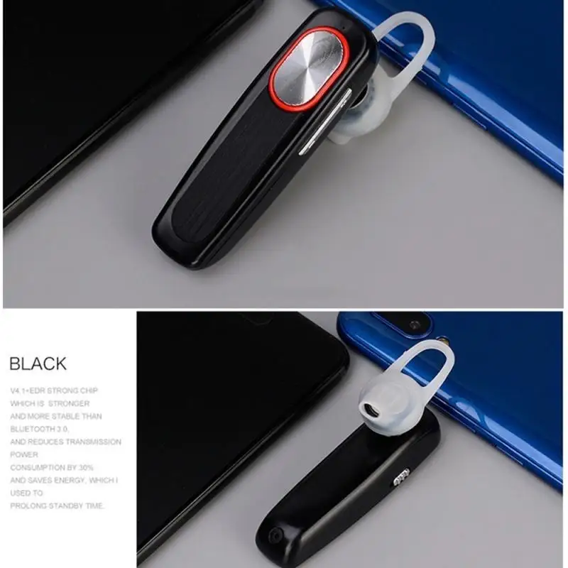 Беспроводная Bluetooth-гарнитура 4 вида цветов длительный режим ожидания встроенный