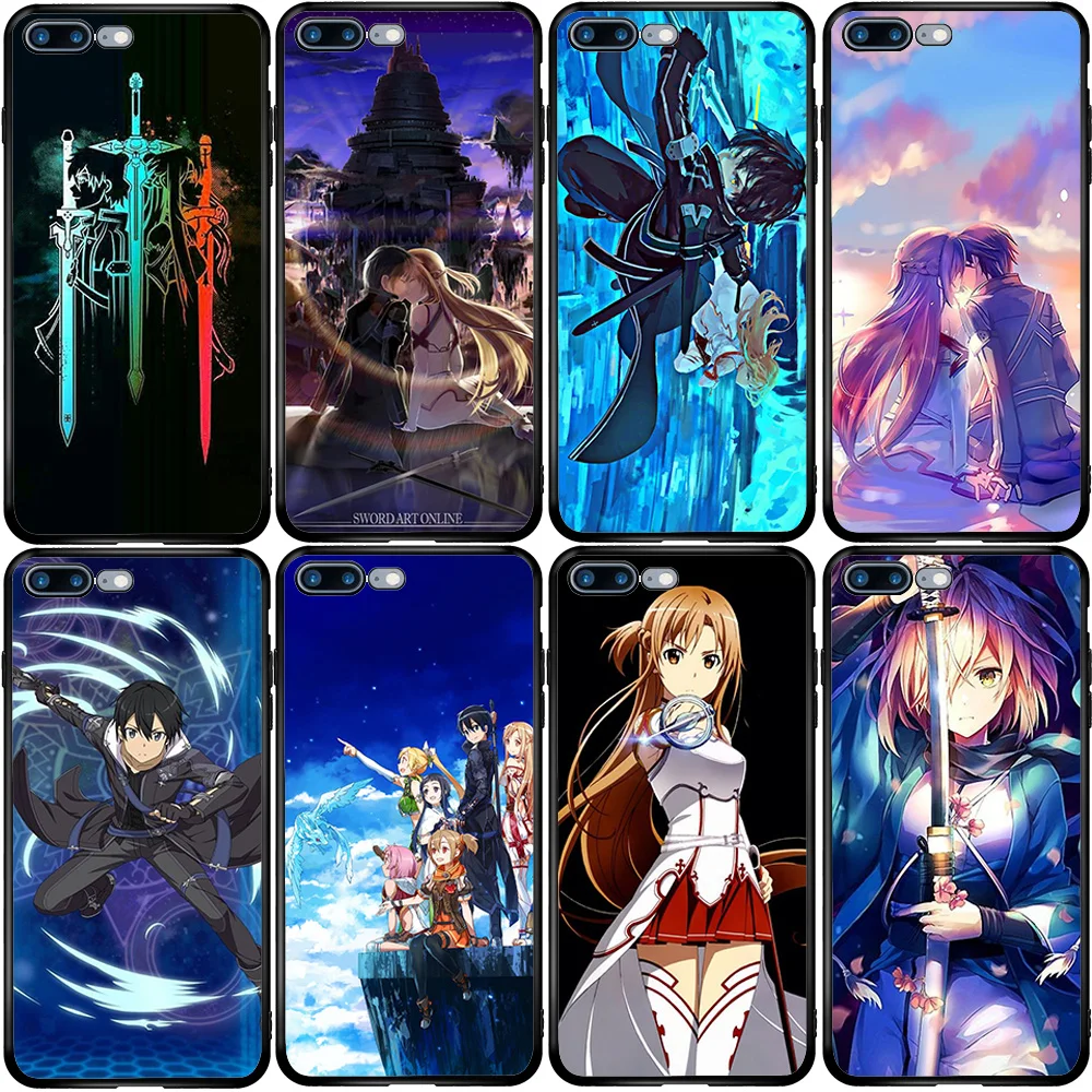 Чехол для Samsung A10 A10E A10S A20 A20S A30 A40 A50 A50S A60 A70 A21S A31 A41 A51 A71 Sword Art Online SAO Anime|Бамперы| |