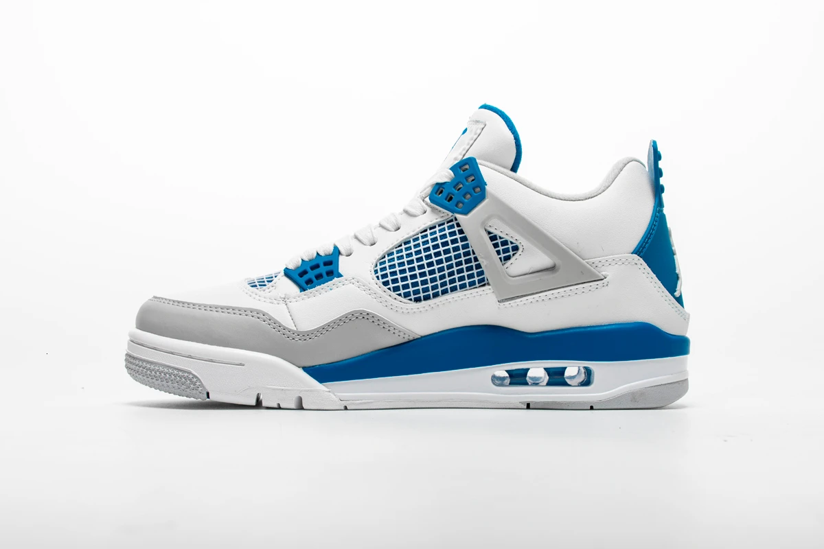 308497-105 Air Jordan 4 AJ4 Nike мужские ботинки для баскетбола, уличные АМОРТИЗИРУЮЩИЕ НЕСКОЛЬЗЯЩИЕ кроссовки, Новое поступление-308497 - Цвет: 308497-105