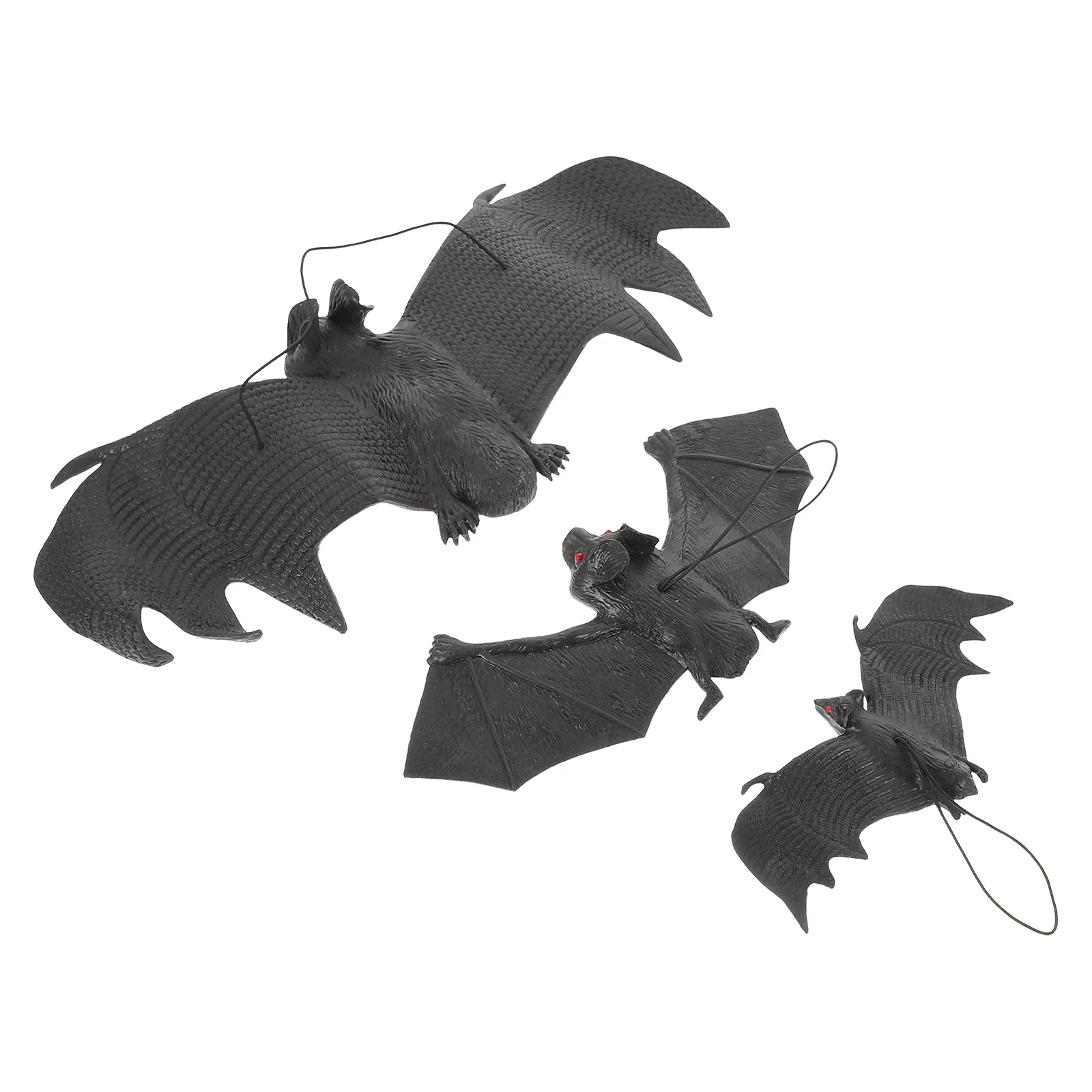 

3Pcs Haning Bat Pendants Ornaments Household Bat Door Decorations