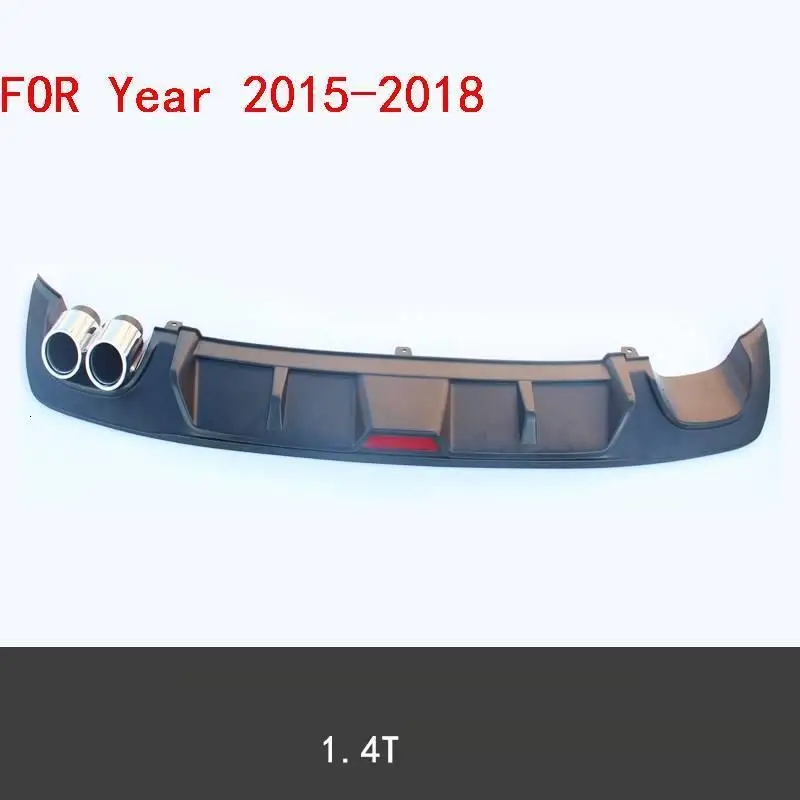 Rear Diffuser tuning Car Lip Automobiles Exterior Styling Mouldings Front Bumpers protector 15 16 17 18 FOR Volkswagen Jetta