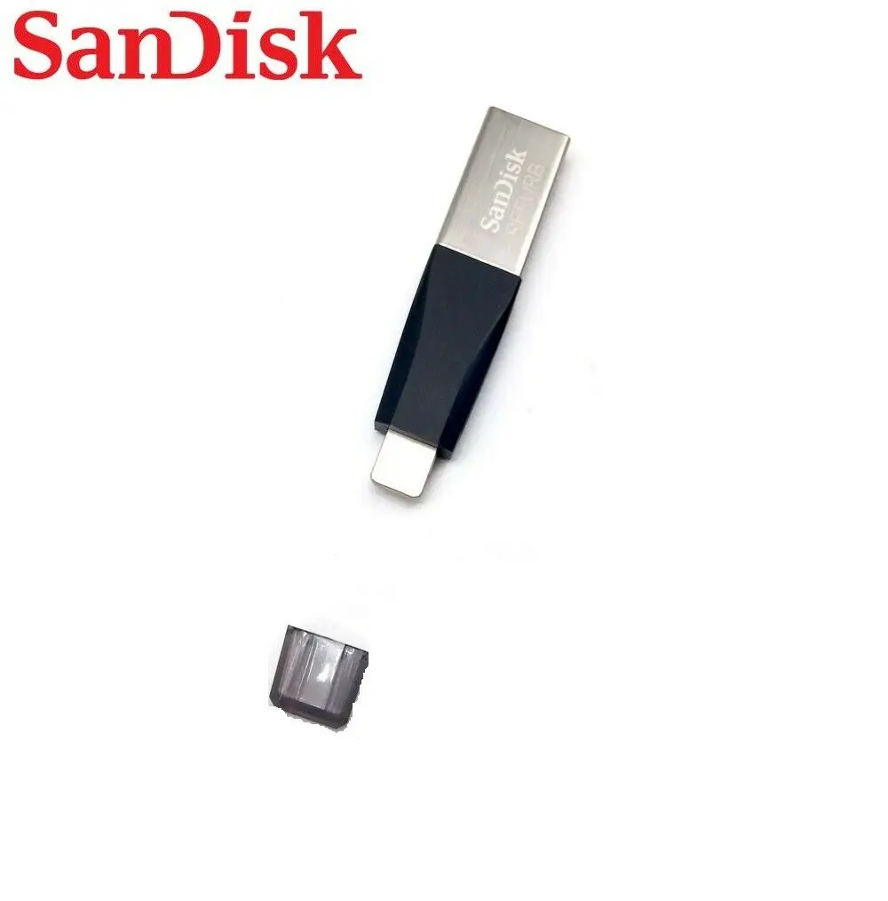 Sandisk iXPAND 128 GB USB 3 0 OTG флеш-накопитель Lightning to Metal Pen Drive U Disk Memory Stick для iPhone iPad iPod |