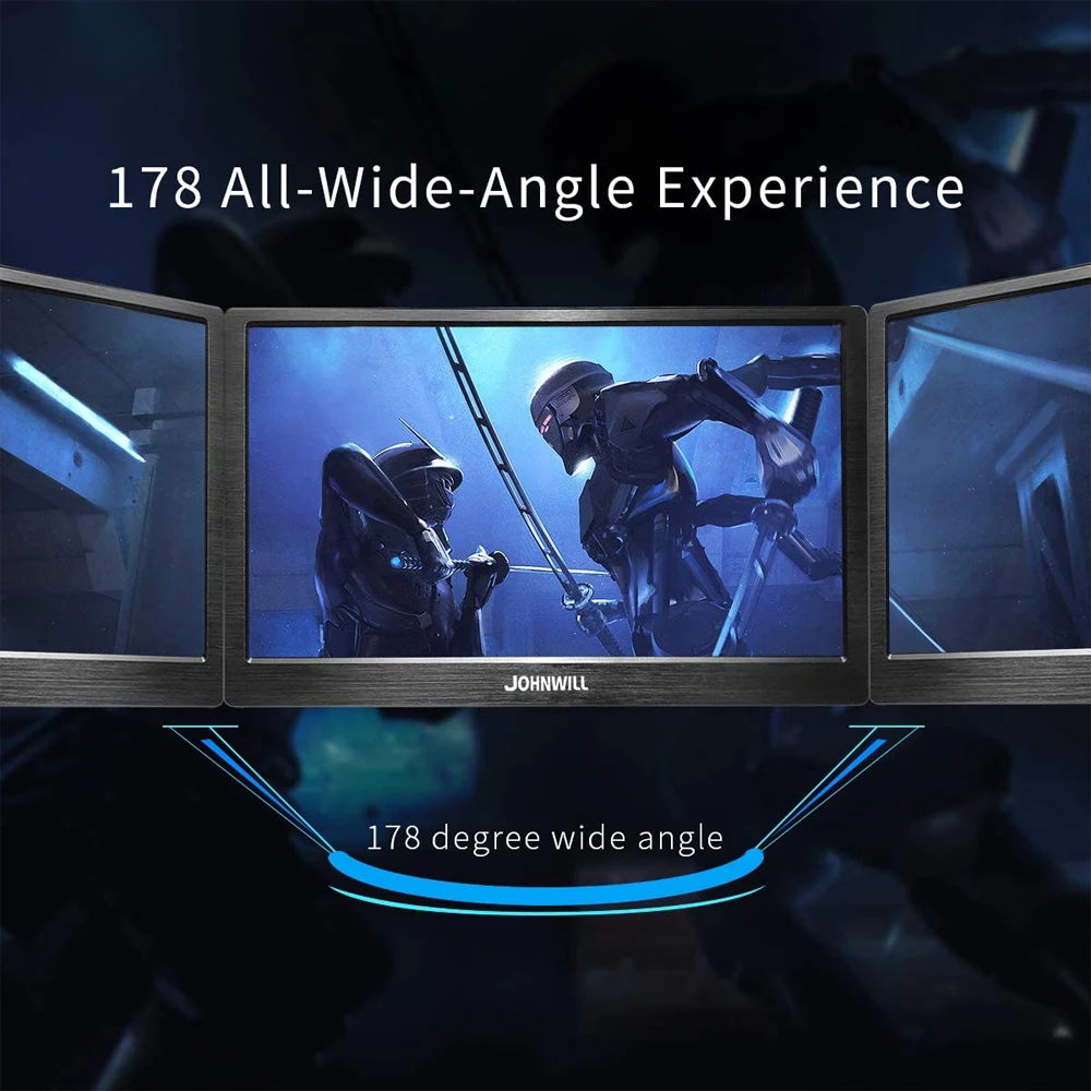 Новый 18 4 &quot4K портативный монитор FHD 3840x2160 IPS ЖК дисплей ПК USB C HDMI вход игровой для