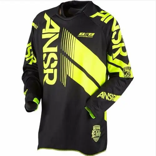 

2021 ANSR Quick Dry Downhill Jerseys Cycling Jerseys Mesh Cycling Clothing Mountain Road MTB Jersey Outdoor Sports Bicycle Shirt