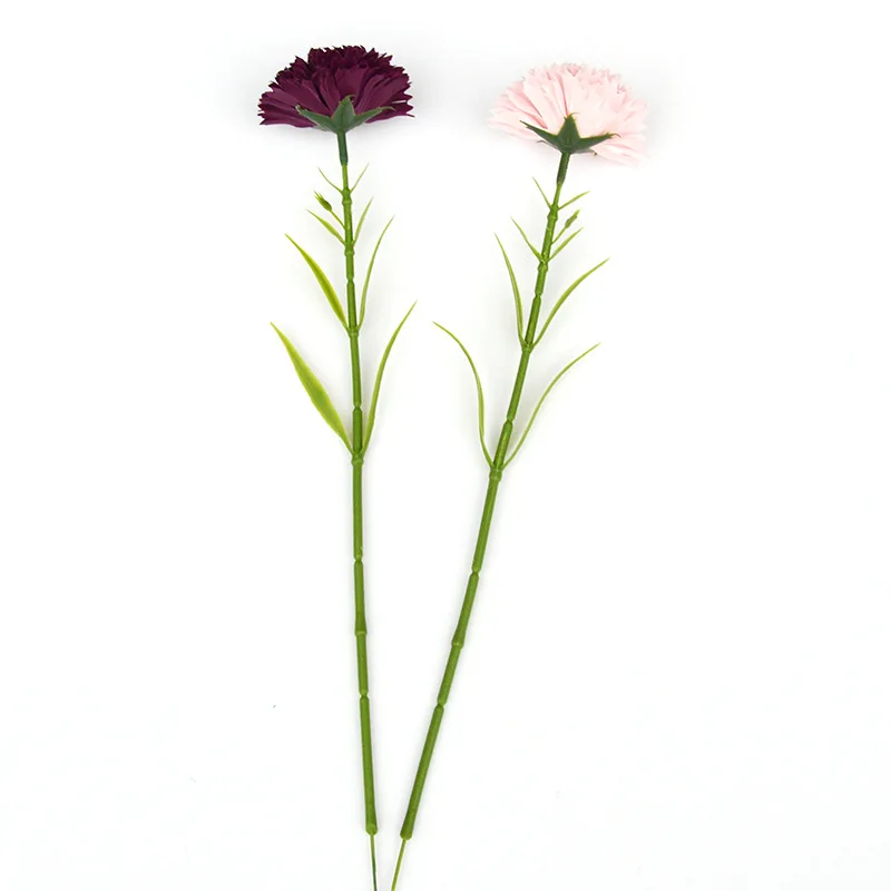 Carnation stem 25 шт/лот цветок стебли бумага/пластик зеленый цветочный лента железная проволока искусственный цветок стебли ремесло декоративное мыло цветок стебель - Цвет: Carnation stem