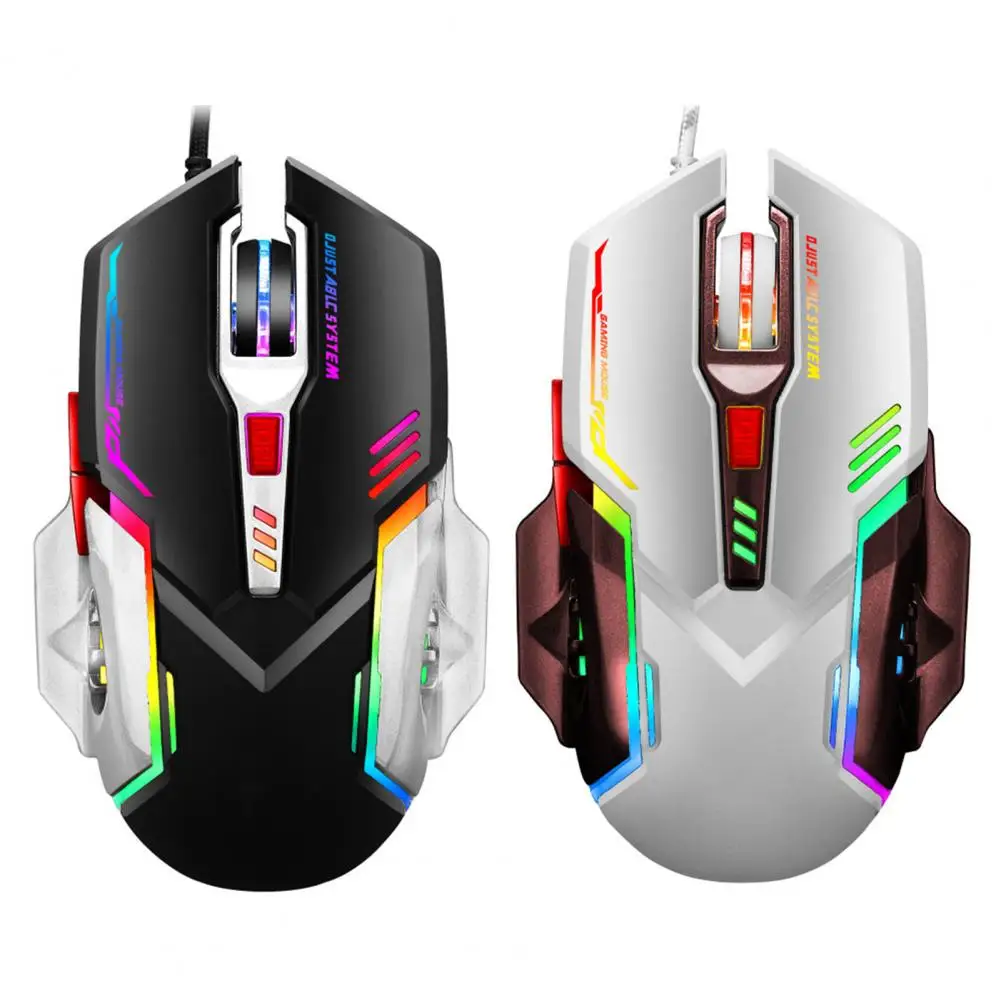 

G402 Gaming Mouse Wired Luminous Mini Portable Wired Mouse for Travel