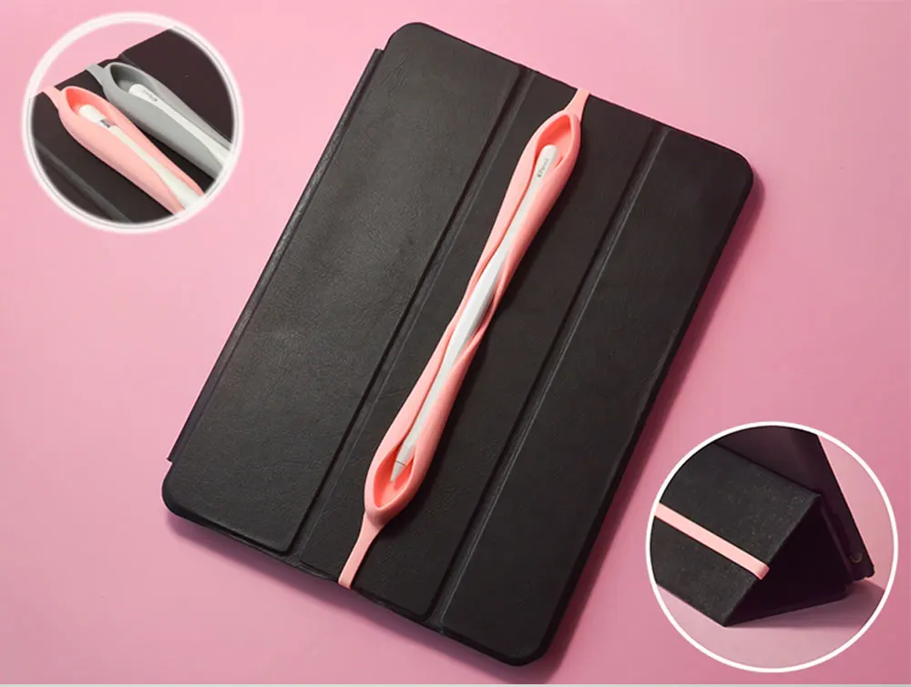 PORTEFEUILLE мягкий силиконовый совместимый для Apple Pencil чехол совместимый для IPad планшет стилус защитный чехол