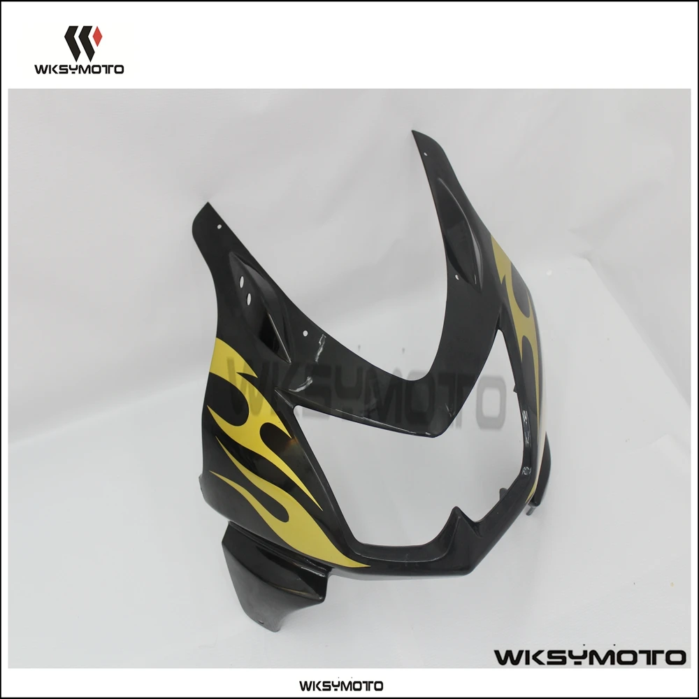 

Настраиваемый, подходит для Kawasaki Ninja 250R EX250 2008-2012 2010 2011 передний верхний обтекатель фары Cowl Nose w5