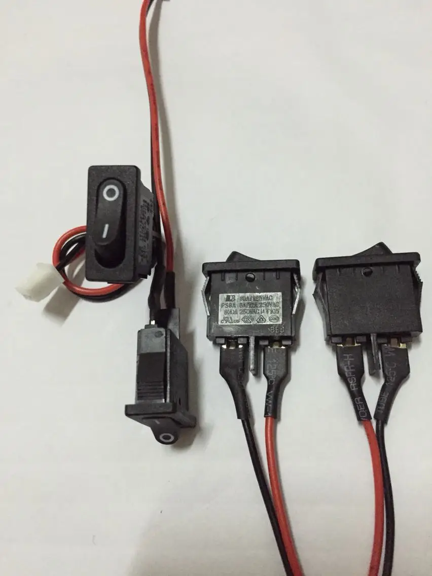 Оригинальный новый 100% PS8A ультра тонкий кулисный переключатель 2pin 2 шестерни с вилкой линии 6A250VAC T105