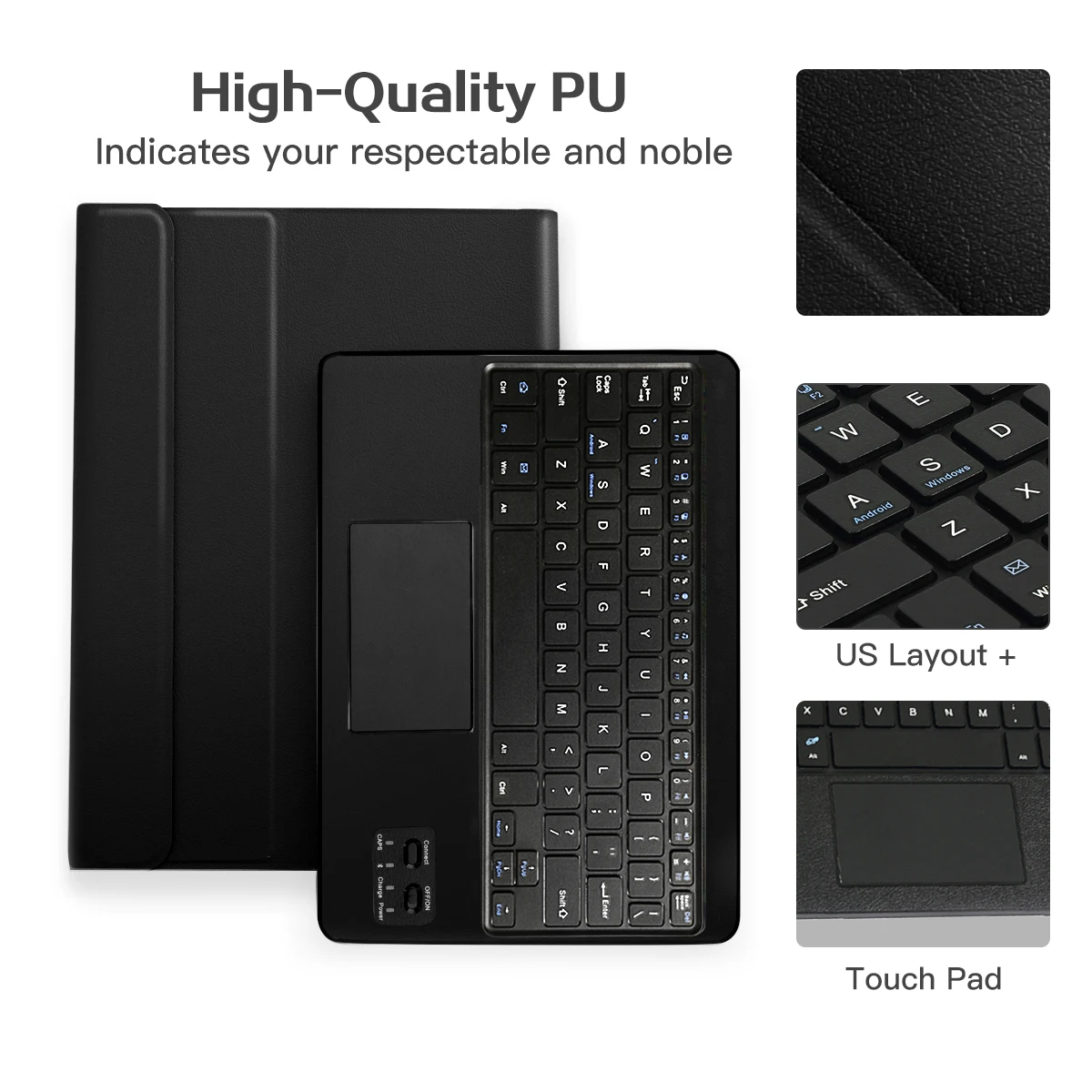 Bluetooth клавиатура чехол для samsung Galaxy Tab A Tab S 9,6 9,7 10,1 10,5 T580 T585C T800C T805C планшетный ПК с системой андроида