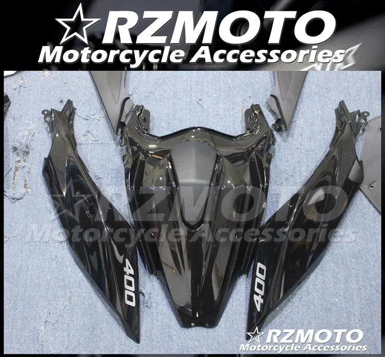 

High quality New ABS Motorcycle Fairings Kit Fit for Kawasaki Ninja 400 2018 2019 2020 Ninja400 Custom Black